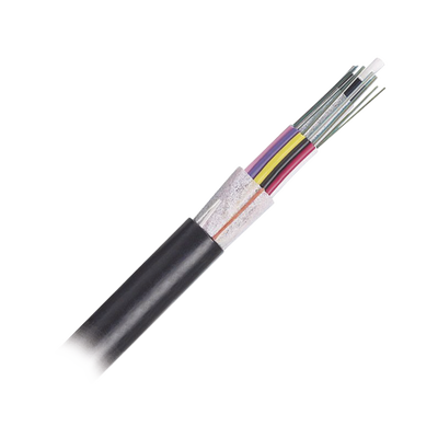 PANDUIT - Cable de Fibra Óptica 12 Hilos, OSP (Planta Externa), No Armada (Dieléctrica), MDPE (Polietileno de Media Densidad), Multimodo OM4 50/125 Optimizada, Precio Por Metro