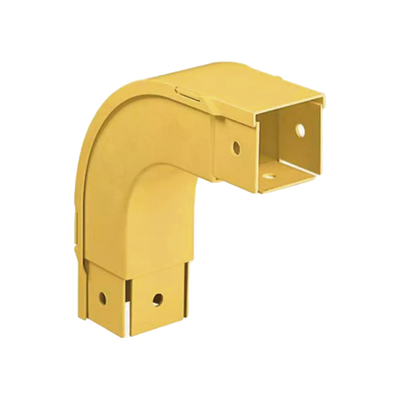 PANDUIT - Bajada Vertical Exterior de 90º, Para uso con Canaletas 2x2 FiberRunner™, Color Amarillo