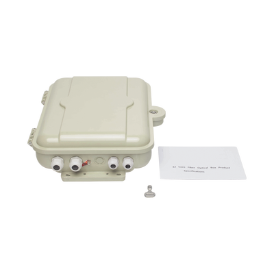 PANDUIT - Gabinete Pasivo de Fibra Óptica, Acepta Dos Placas FPONEAP12, Protección IP55, Montaje en Poste o Pared