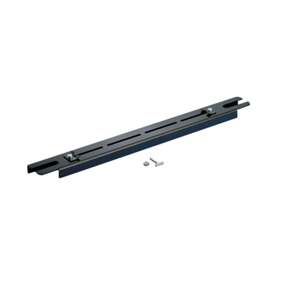 PANDUIT - Soporte de Montaje a Techo Tipo Trapecio, para Canaletas FiberRunner 12X4, Uso con Varilla Roscada de 5/8", Color Negro