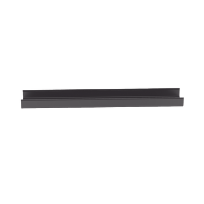 PANDUIT - Canaleta FiberRunner™ 12X4, de PVC Rígido, Color Negro, 1.8 m de Largo