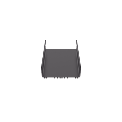 PANDUIT - Canaleta FiberRunner™ 12X4, de PVC Rígido, Color Negro, 1.8 m de Largo