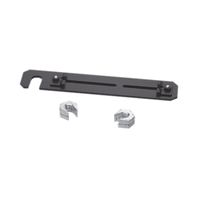 PANDUIT - Soporte de Montaje a Techo, para Canaletas FiberRunner 4X4 o 6x4, Uso con Varilla Roscada de 16mm, Color Negro