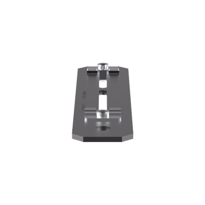 PANDUIT - Soporte de Montaje a Techo, para Canaletas FiberRunner 4X4 o 6x4, Uso con Varilla Roscada de 0.5 in, Color Negro