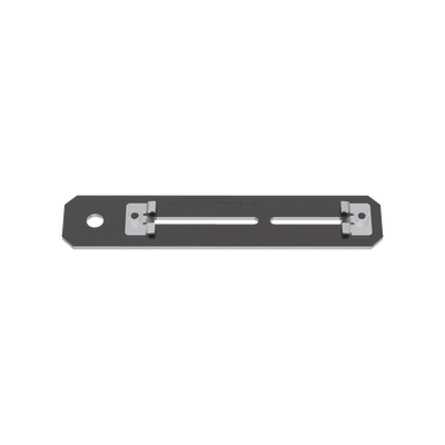 PANDUIT - Soporte de Montaje a Techo, para Canaletas FiberRunner 4X4 o 6x4, Uso con Varilla Roscada de 0.5 in, Color Negro