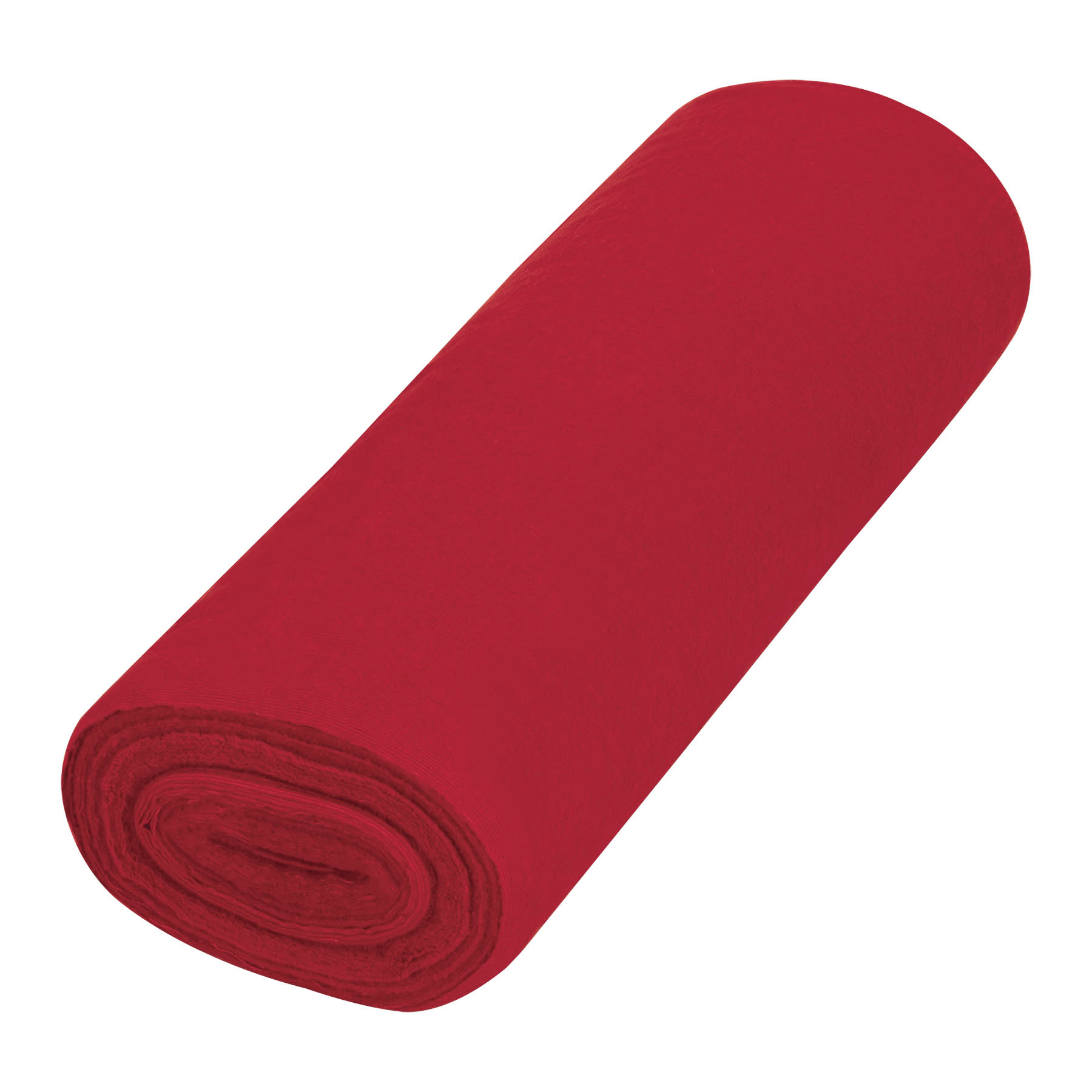 Rollo de 25 m de franela roja de algodon, KLINTEK