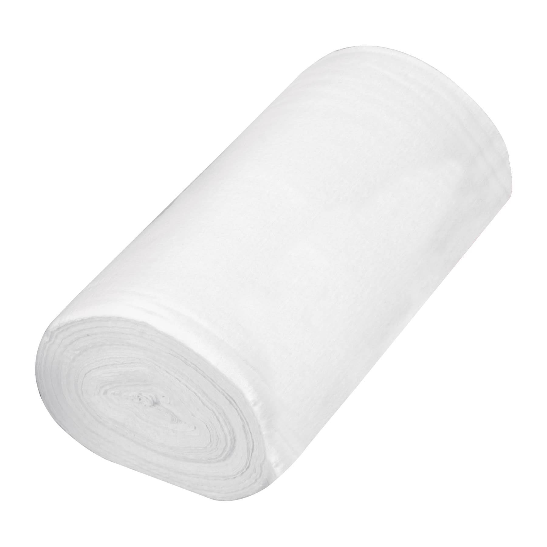 Rollo de 50 m de franela blanca de algodon, KLINTEK