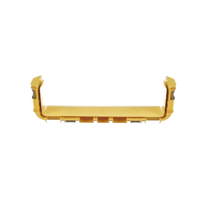 PANDUIT - Union Recta "Cople", Para Canaleta FiberRunner™ 12X4, Color Amarillo