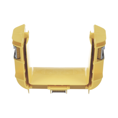 PANDUIT - Union Recta "Cople", Para Canaleta FiberRunner™ 4X4, Color Amarillo