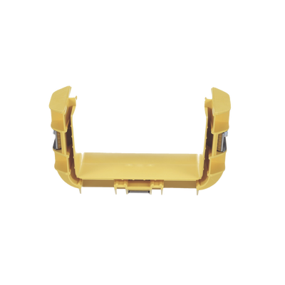 PANDUIT - Union Recta "Cople", Para Canaleta FiberRunner™ 6X4, Color Amarillo