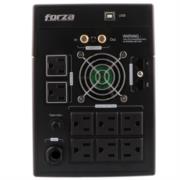 FORZA POWER TECHNOLOGIES - UPS Forza FX-2200LCD Interactivo 2200VA/1200W 8 Salidas Giga y Coax Torre 120V Negro