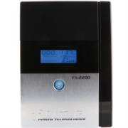 FORZA POWER TECHNOLOGIES - UPS Forza FX-2200LCD Interactivo 2200VA/1200W 8 Salidas Giga y Coax Torre 120V Negro