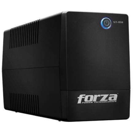FORZA POWER TECHNOLOGIES - UPS Forza NT-1011 Interactivo 1000VA/500W 6 Salidas RJ11 Torre 120V Negro