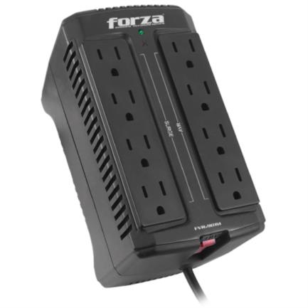 FORZA POWER TECHNOLOGIES - Regulador Automático de Voltaje Forza FVR-901M 900VA/450W 8 Salidas Montaje Pared 120V