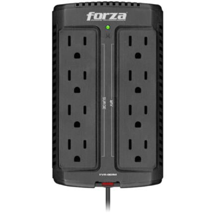 FORZA POWER TECHNOLOGIES - Regulador Automático de Voltaje Forza FVR-901M 900VA/450W 8 Salidas Montaje Pared 120V