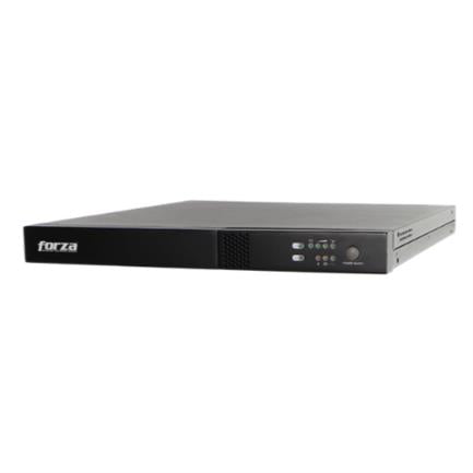 FORZA POWER TECHNOLOGIES - UPS Doble Conversión en Línea Forza FDC-1001RUL con Capacidad de 1000VA/800W Onda Senoidal Pura 3 Salidas 120V Negro