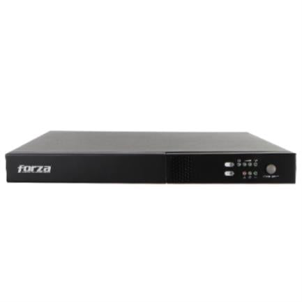 FORZA POWER TECHNOLOGIES - UPS Doble Conversión en Línea Forza FDC-1001RUL con Capacidad de 1000VA/800W Onda Senoidal Pura 3 Salidas 120V Negro