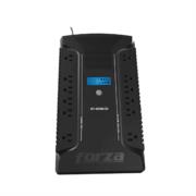 FORZA POWER TECHNOLOGIES - UPS Forza Regulador HT-650LCD 650VA/390W 120V 12 Salidas NEMA 5-15R Onda Senoidal Simulada 50/60Hz Negro