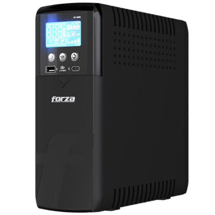FORZA POWER TECHNOLOGIES - Forza ST-1001 Smart UPS 1000VA/600W 10-NEMA USB 1A/1C