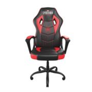 XTECH - Silla Gamer XTech Soporta hasta 120kg  de PU y PVC con Respaldo Alto Marvel Spider-Man Negra/Rojo