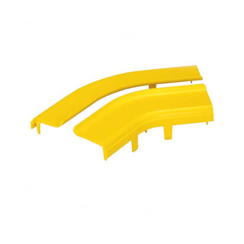 PANDUIT - Tapa Opcional para Ángulo de 45º Horizontal FRH454X4LYL, Color Amarillo