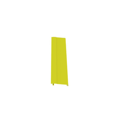 PANDUIT - Tapa Con Bisagra a Presión Para Canaleta FiberRunner™ FR12X4YL6, de PVC Rígido, Color Amarillo, 1.8 m de Largo