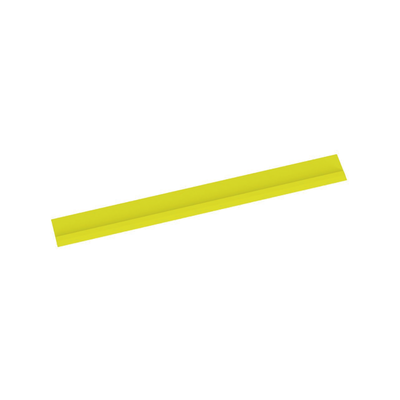 PANDUIT - Tapa Con Bisagra a Presión Para Canaleta FiberRunner™ FR12X4YL6, de PVC Rígido, Color Amarillo, 1.8 m de Largo
