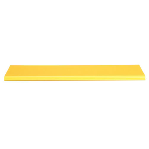 PANDUIT - Tapa Con Bisagra a Presión Para Canaleta FiberRunner™ FR6X4YL6, de PVC Rígido, Color Amarillo, 10 ft. de Largo