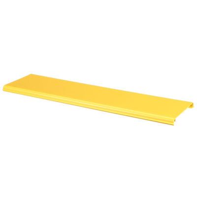 PANDUIT - Tapa Con Bisagra a Presión Para Canaleta FiberRunner™ FR6X4YL6, de PVC Rígido, Color Amarillo, 1.8 m de Largo