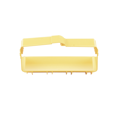 PANDUIT - Bajada Vertical Interior de 45º con Tapa, Para uso con Canaletas 12X4 FiberRunner™, Color Amarillo