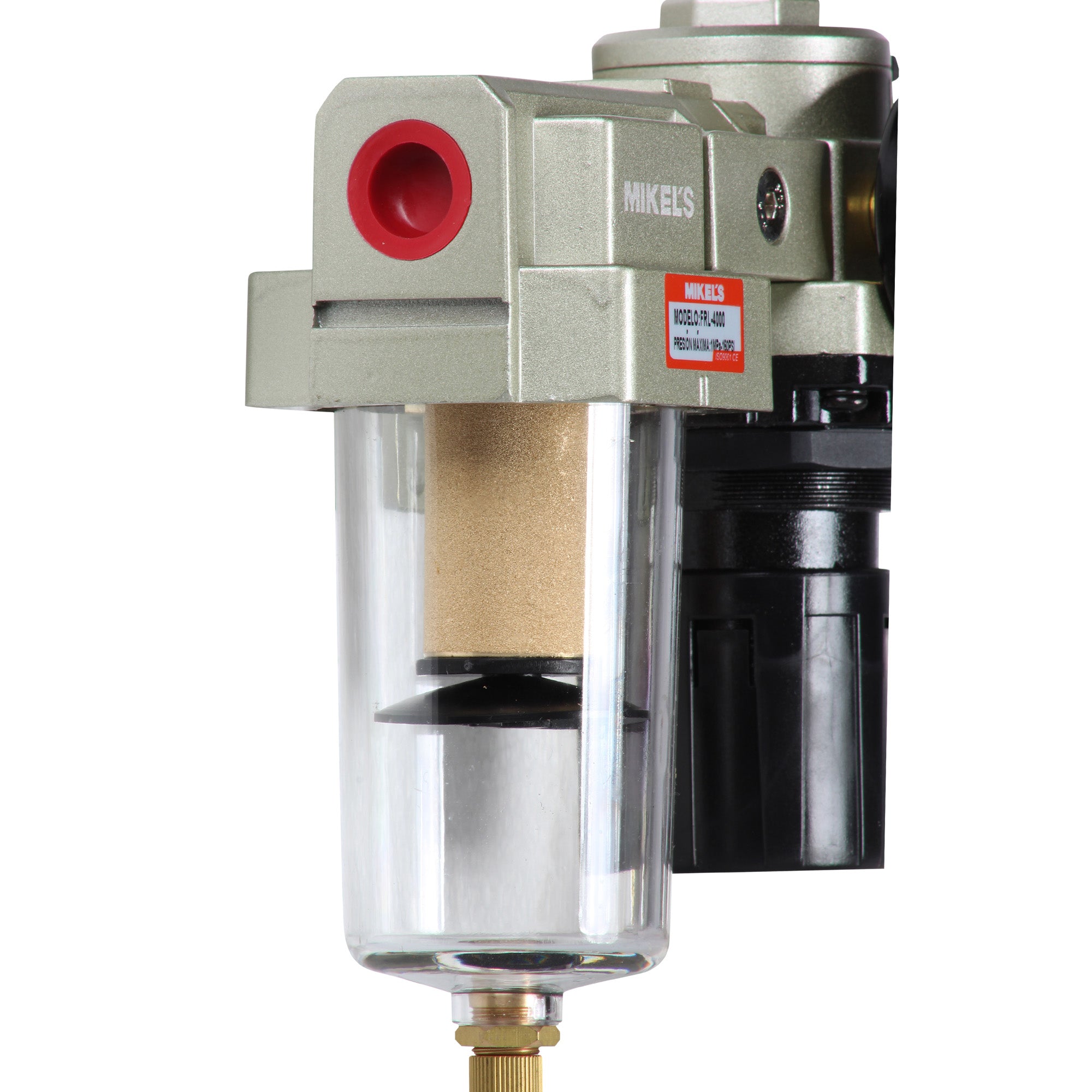 Filtro regulador y lubricador (1/2")