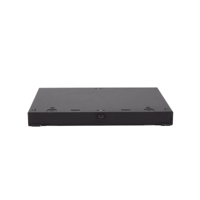 PANDUIT - Panel de Distribución de Fibra Óptica, Acepta 3 Placas FAP o FMP, Bandeja Deslizable e Inclinable Hacia Abajo, Hasta 72 Fibras, Color Negro, 1UR