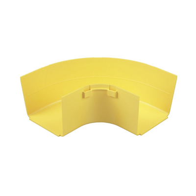 PANDUIT - Ángulo Recto a 90º Horizontal, Para Canaletas FiberRunner™ 4X4, Color Amarillo