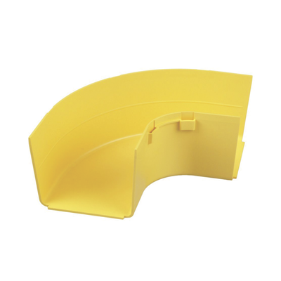 PANDUIT - Ángulo Recto a 90º Horizontal, Para Canaletas FiberRunner™ 4X4, Color Amarillo