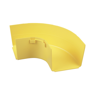 PANDUIT - Ángulo Recto a 90º Horizontal, Para Canaletas FiberRunner™ 4X4, Color Amarillo
