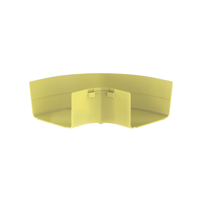 PANDUIT - Ángulo Recto a 90º Horizontal, Para Canaletas FiberRunner™ 6X4, Color Amarillo