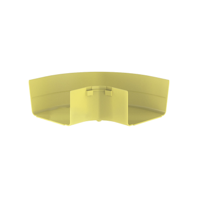 PANDUIT - Ángulo Recto a 90º Horizontal, Para Canaletas FiberRunner™ 6X4, Color Amarillo