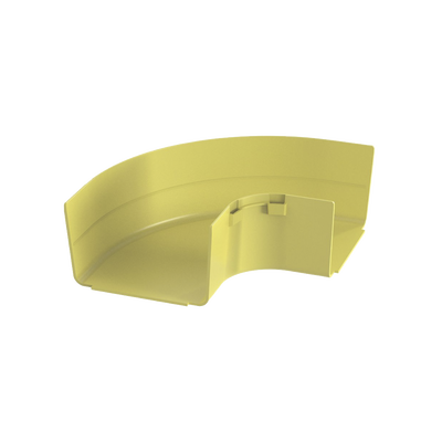PANDUIT - Ángulo Recto a 90º Horizontal, Para Canaletas FiberRunner™ 6X4, Color Amarillo
