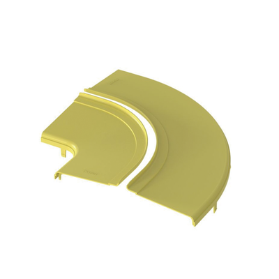 PANDUIT - Tapa Opcional para Ángulo Recto de 90º Horizontal FRRA12X4LYL, Color Amarillo
