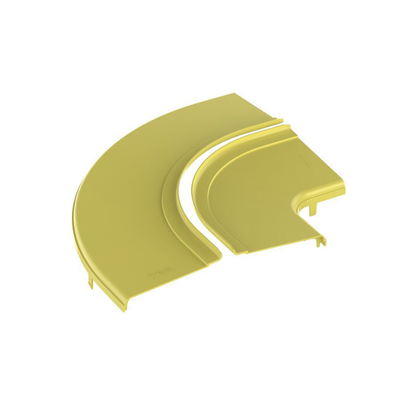 PANDUIT - Tapa Opcional para Ángulo Recto de 90º Horizontal FRRA12X4LYL, Color Amarillo