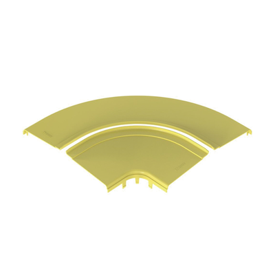 PANDUIT - Tapa Opcional para Ángulo Recto de 90º Horizontal FRRA12X4LYL, Color Amarillo