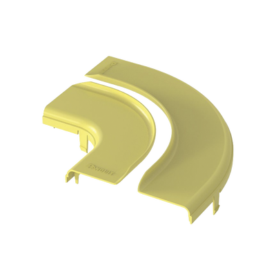 PANDUIT - Tapa Opcional para Ángulo Recto de 90º Horizontal FRRA6X4LYL, Color Amarillo