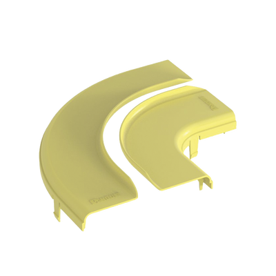 PANDUIT - Tapa Opcional para Ángulo Recto de 90º Horizontal FRRA6X4LYL, Color Amarillo
