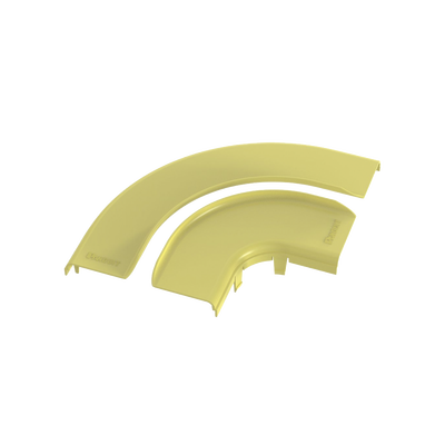 PANDUIT - Tapa Opcional para Ángulo Recto de 90º Horizontal FRRA6X4LYL, Color Amarillo