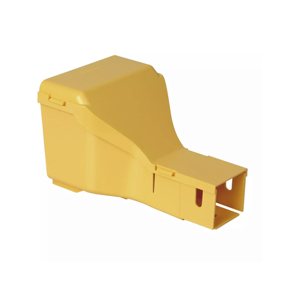 PANDUIT - Accesorio Reductor y Tapa, De Canaleta FiberRunner 4x4 a 2x2, Color Amarillo