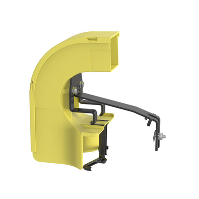 PANDUIT - Bajada Para Canaleta FiberRunner™, Uso con Medidas 4x4, 6X4, 12X4, o 24X12, Con Reducción a 2X2, Color Amarillo