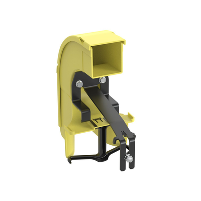 PANDUIT - Bajada Para Canaleta FiberRunner™, Uso con Medidas 4x4, 6X4, 12X4, o 24X12, Con Reducción a 2X2, Color Amarillo