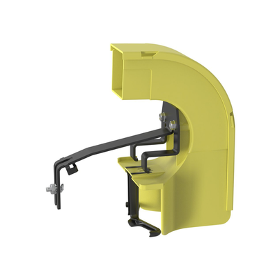 PANDUIT - Bajada Para Canaleta FiberRunner™, Uso con Medidas 4x4, 6X4, 12X4, o 24X12, Con Reducción a 2X2, Color Amarillo
