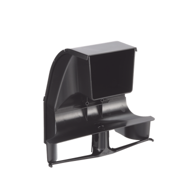 PANDUIT - Bajada Para Canaleta FiberRunner™, Uso con Medidas 4x4, 6X4, 12X4, o 24X12, Con Reducción a 4X4, Color Negro