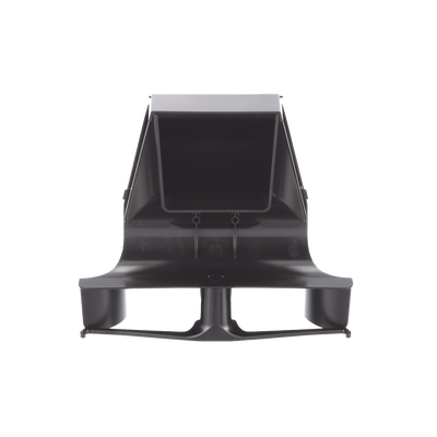 PANDUIT - Bajada Para Canaleta FiberRunner™, Uso con Medidas 4x4, 6X4, 12X4, o 24X12, Con Reducción a 4X4, Color Negro